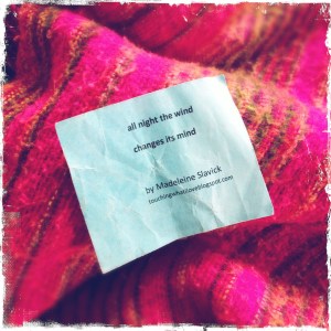 A 'short blue', courtesy of the Guerrilla Poets